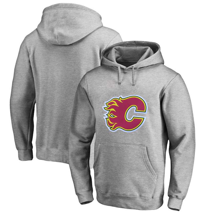Men's Customized Calgary Flames Gray All Stitched Pullover Hoodie,We sell and wholesale Men's Customized Calgary Flames Gray All Stitched Pullover Hoodie on line form chian!